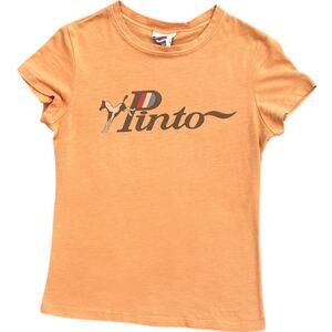 Vintage Ford Pinto Mustang Tee In Orange